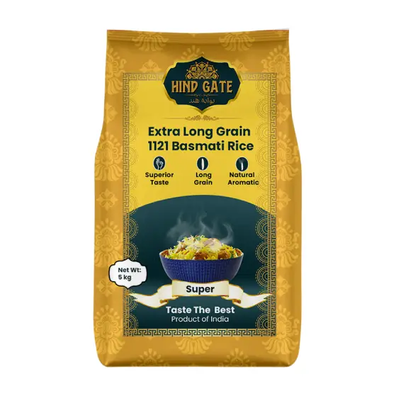 Extra Long Grain 1121 Basmati Rice