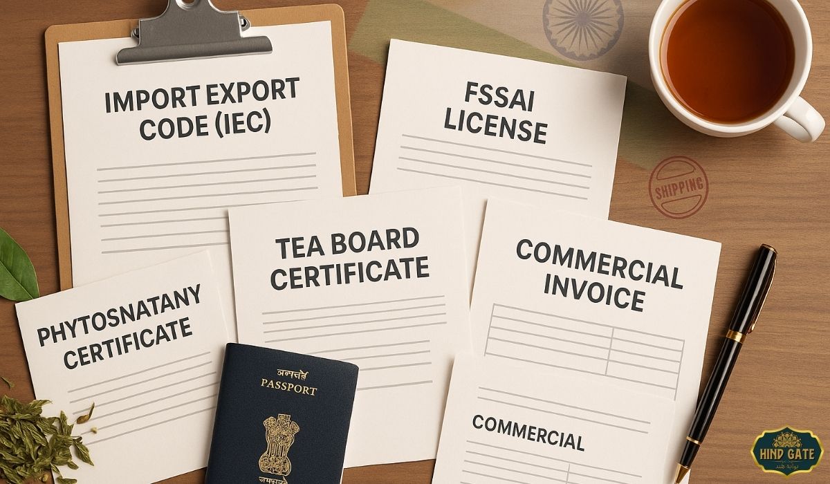 Required Documents for Tea Export from India