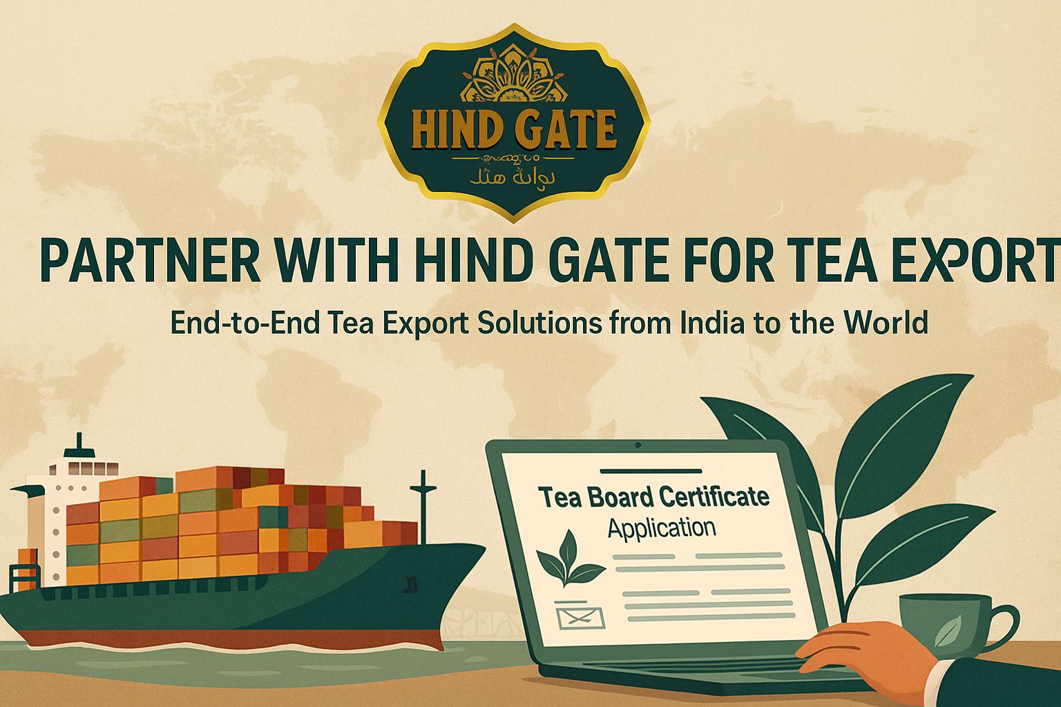 Partner with Hind Gate Tea Export Solutions