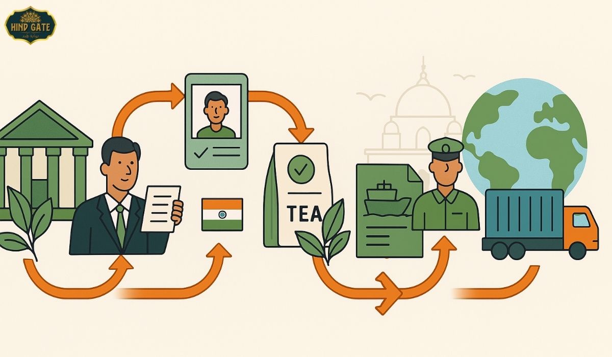 Step-by-Step Tea Export Process from India