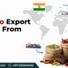 Export spices from India to Dubai complete guide with Indian and UAE flags.